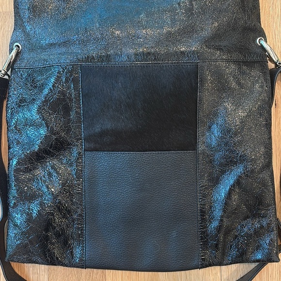 Cleo & Patek Paris Tote Black Leather Convertible Tote - Picture 2 of 10